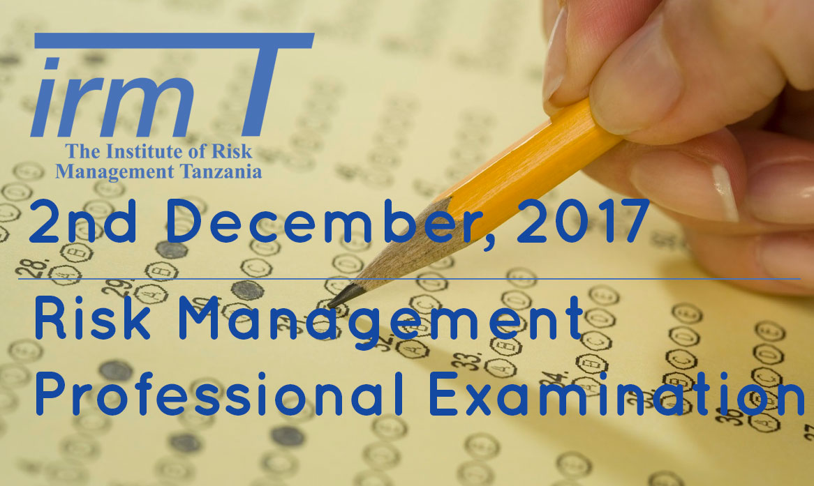 Risk Management Professional Examinations 2nd December, 2017